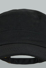 Load image into Gallery viewer, Redtag-Black-Cap-Caps-Men&#39;s-
