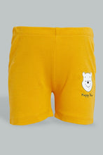 Load image into Gallery viewer, Redtag-Yellow-Winnie-The-Pooh-3Piece-Pack-Set-Colour:Yellow,-Filter:Baby-(0-to-12-Mths),-NBF-Gift-Sets,-New-In,-New-In-NBF,-Non-Sale,-S22B,-Section:Kidswear-Baby-0 to 12 Months
