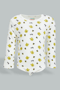 Redtag-Yellow-Winnie-The-Pooh-3Piece-Pack-Set-Colour:Yellow,-Filter:Baby-(0-to-12-Mths),-NBF-Gift-Sets,-New-In,-New-In-NBF,-Non-Sale,-S22B,-Section:Kidswear-Baby-0 to 12 Months