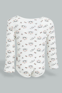 Redtag-Pink-And-White-Marie-3Piece-Pack-Set-Colour:Pink,-Filter:Baby-(0-to-12-Mths),-NBG-Gift-Sets,-New-In,-New-In-NBG,-Non-Sale,-S22B,-Section:Kidswear-Baby-0 to 12 Months