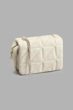 Load image into Gallery viewer, Redtag-Beige-Quilted-Cross-Body-Bag-Colour:Beige,-Filter:Women&#39;s-Accessories,-New-In,-New-In-Women-ACC,-Non-Sale,-S22A,-Women-Handbags-Women-
