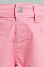 تنزيل الصورة على معرض الصور، Redtag-Fuchsia-Trouser-Short-Pull-On-Shorts-Infant-Girls-3 to 24 Months
