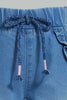 Redtag-Light-Wash-Pull-On-Denim-With-Drawcord-Details-Jeans-Slim-Fit-Infant-Girls-3 to 24 Months