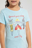 Redtag-Blue-Girl-Print-T-Shirt-Colour:Sky-Blue,-Filter:Girls-(2-to-8-Yrs),-Girls-T-Shirts,-New-In,-New-In-GIR,-Non-Sale,-S22B,-Section:Kidswear,-TBL-Girls-2 to 8 Years