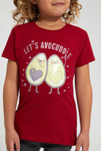 Load image into Gallery viewer, Redtag-Red-Avocado-Print-Tee-Blouses-Girls-2 to 8 Years
