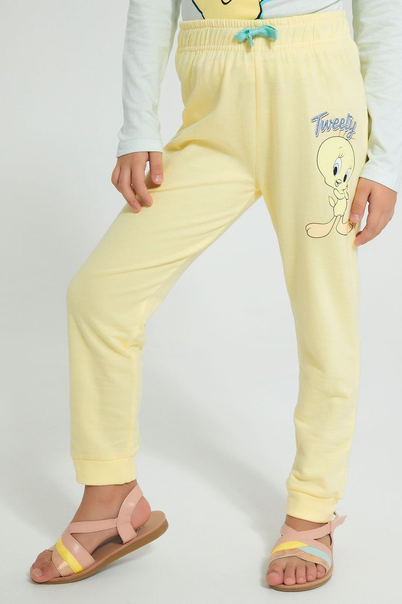 Yellow Tweety Jogger