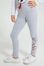 Load image into Gallery viewer, Grey Minnie &amp; Daisy Legging
