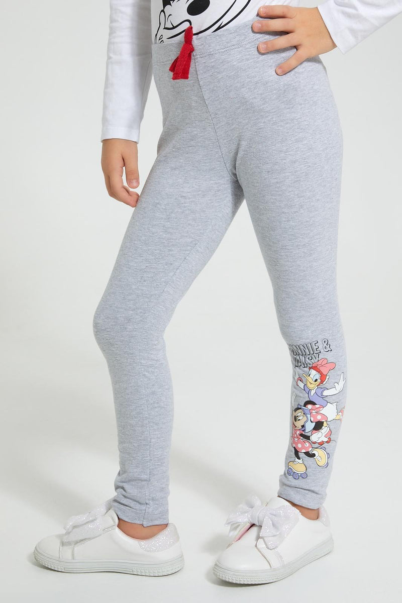 Grey Minnie & Daisy Legging