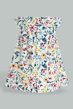 Load image into Gallery viewer, Redtag-Floral-Printed-Dresses-Infant-Girls-3 to 24 Months
