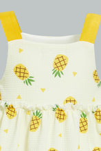 تنزيل الصورة على معرض الصور، Redtag-Strawberry-Printed-Strap-Dress-Dresses-Infant-Girls-3 to 24 Months
