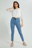 Redtag-Blue-Denim-Joggers-With-Folded-Hem-Jeggings-Women's-