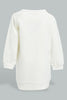 Redtag-Ivory-Raglan-Sleeves-Character-Sweat-Dress-Colour:Ivory,-Filter:Infant-Girls-(3-to-24-Mths),-Infant-Girls-Dresses,-New-In,-New-In-ING,-Non-Sale,-S22B,-Section:Kidswear-Infant-Girls-3 to 24 Months