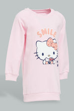 Load image into Gallery viewer, Redtag-Pink-Raglan-Sleeves-Character-Sweat-Dress-Colour:Pink,-Filter:Infant-Girls-(3-to-24-Mths),-Infant-Girls-Dresses,-New-In,-New-In-ING,-Non-Sale,-S22B,-Section:Kidswear-Infant-Girls-3 to 24 Months
