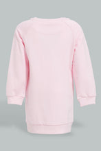 Load image into Gallery viewer, Redtag-Pink-Raglan-Sleeves-Character-Sweat-Dress-Colour:Pink,-Filter:Infant-Girls-(3-to-24-Mths),-Infant-Girls-Dresses,-New-In,-New-In-ING,-Non-Sale,-S22B,-Section:Kidswear-Infant-Girls-3 to 24 Months
