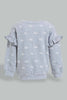 Redtag-Grey-Hello-Kitty-SweaT-Shirt-Sweatshirts-Infant-Girls-3 to 24 Months