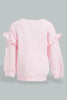 Redtag-Pink-Marie-The-Cat-SweaT-Shirt-Sweatshirts-Infant-Girls-3 to 24 Months