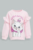 Redtag-Pink-Marie-The-Cat-SweaT-Shirt-Sweatshirts-Infant-Girls-3 to 24 Months