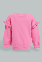 Load image into Gallery viewer, Redtag-Fuchsia-Daisey-And-Minnie-SweaT-Shirt-Sweatshirts-Infant-Girls-3 to 24 Months
