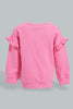 Redtag-Fuchsia-Daisey-And-Minnie-SweaT-Shirt-Sweatshirts-Infant-Girls-3 to 24 Months