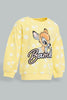 Redtag-Yellow-Bambi-SweaT-Shirt-Sweatshirts-Infant-Girls-3 to 24 Months