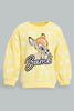Redtag-Yellow-Bambi-SweaT-Shirt-Sweatshirts-Infant-Girls-3 to 24 Months
