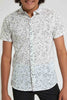 Redtag-White-Allover-Print-Casual-Shirt-Casual-Shirts-Senior-Boys-9 to 14 Years