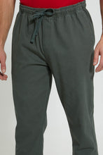 تنزيل الصورة على معرض الصور، Redtag-Olive-Green-Slim-Fit-Jogger-Trousers-Men&#39;s-
