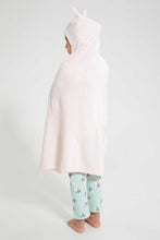 Load image into Gallery viewer, Redtag-Pink-Bunny-Hooded-Blanket-Baby-Blankets-Baby-0 to 12 Months
