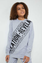 تنزيل الصورة على معرض الصور، Redtag-Grey-Revelation-Print-Jog-Suit-Jog-Sets-Senior-Boys-9 to 14 Years
