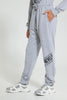 Redtag-Grey-Revelation-Print-Jog-Suit-Jog-Sets-Senior-Boys-9 to 14 Years