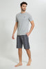 Redtag-Grey-Pyjama-Set-Colour:Grey,-Filter:Men's-Clothing,-Men-Pyjama-Sets,-New-In,-New-In-Men,-Non-Sale,-S22B,-Section:Men-Men's-