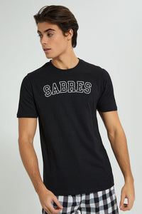 Redtag-Black-Pyjama-Set-Pyjama-Sets-Men's-
