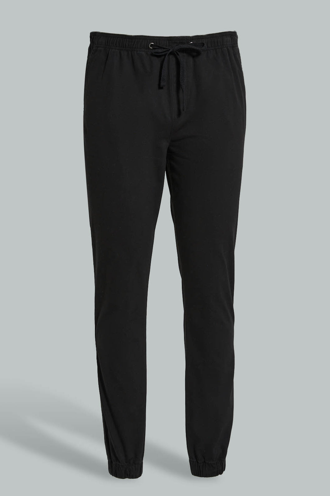 Redtag-Black-Slim-Fit-Jogger-Colour:Black,-Filter:Men's-Clothing,-Men-Trousers,-New-In,-New-In-Men,-Non-Sale,-S22B,-Section:Men,-TBL-Men's-