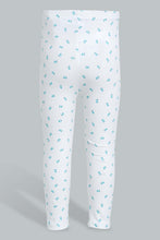 Load image into Gallery viewer, Redtag-Aqua-Printed-Legging-Leggings-Infant-Girls-3 to 24 Months
