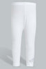 Redtag-White-Solid-Legging-Leggings-Infant-Girls-3 to 24 Months