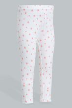 Load image into Gallery viewer, Redtag-Pink-Printed-Legging-Leggings-Infant-Girls-3 to 24 Months
