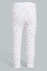 Redtag-Pink-Printed-Legging-Leggings-Infant-Girls-3 to 24 Months