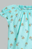 Redtag-Mint-Aop-Top-Blouses-Infant-Girls-3 to 24 Months