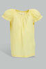 Redtag-Yellow-Solid-Top-Blouses-Infant-Girls-3 to 24 Months