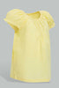 Redtag-Yellow-Solid-Top-Blouses-Infant-Girls-3 to 24 Months