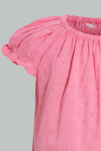 Load image into Gallery viewer, Redtag-Pink-Solid-Top-Blouses-Infant-Girls-3 to 24 Months
