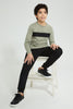 Redtag-Grey-Embroideredoss-Print-T-Shirt-Embellished-Senior-Boys-9 to 14 Years