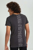 Redtag-Charcoal-Zip-T-Shirt-All-Over-Prints-Senior-Boys-9 to 14 Years