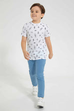 Load image into Gallery viewer, Redtag-Blue-Regular-Fit-Jean-For-Boys-Jeans-Regular-Fit-Boys-2 to 8 Years
