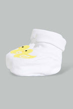 Load image into Gallery viewer, Redtag-Grey-Little-Duck-Pair-Of-Booties-Booties-Baby-0 to 12 Months
