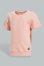 Load image into Gallery viewer, Redtag-Orange-Terry-Short-Sleeve-T-Shirt-Character,-Colour:Orange,-Filter:Infant-Boys-(3-to-24-Mths),-Infant-Boys-T-Shirts,-New-In,-New-In-INB,-Non-Sale,-S22B,-Section:Kidswear,-TBL-Infant-Boys-3 to 24 Months
