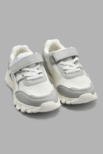 Load image into Gallery viewer, Redtag-Beige-Colour-Block-Sneaker-Chunky-Boys-3 to 5 Years
