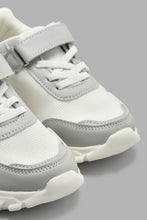 Load image into Gallery viewer, Redtag-Beige-Colour-Block-Sneaker-Chunky-Boys-3 to 5 Years
