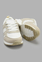 Load image into Gallery viewer, Redtag-White-Colour-Block-Sneaker-Sneakers-Boys-3 to 5 Years
