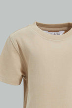 Load image into Gallery viewer, Redtag-Beige-Terry-Short-Sleeve-T-Shirt-Character,-Colour:Beige,-Filter:Infant-Boys-(3-to-24-Mths),-Infant-Boys-T-Shirts,-New-In,-New-In-INB,-Non-Sale,-S22B,-Section:Kidswear,-TBL-Infant-Boys-3 to 24 Months
